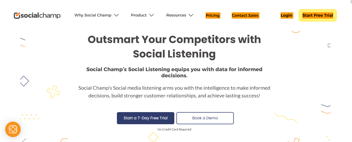 Social Media Audience Analysis: How to Understand and Engage Your Audience in 2026 10 Social Champ’s Landing Page for Social Listening