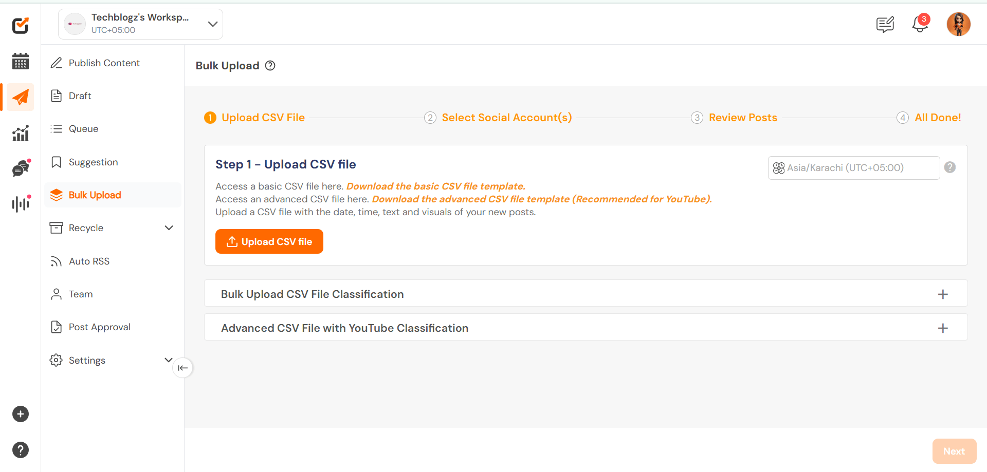 Franchise Marketing: Key Strategies for Success in 2026 12 Social Champ’s Bulk Upload Feature
