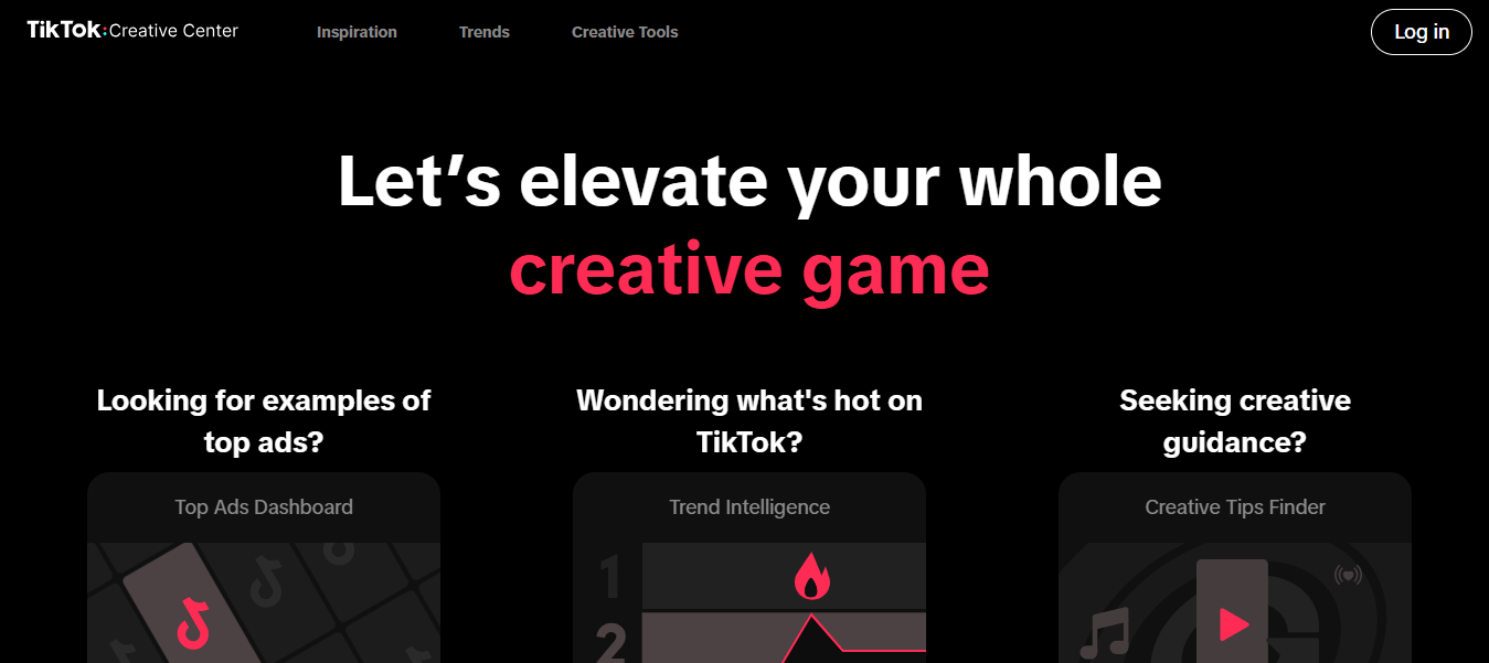 TikTok Creative Center: Your Ultimate Guide to Success in 2026 6 TikTok Creative Center's Landing Page