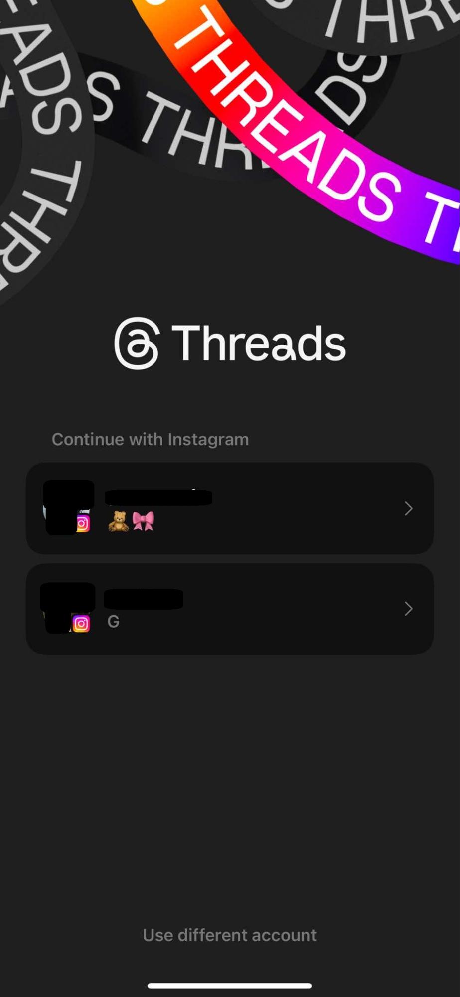 Login Or Select Your Instagram Account To Sign In