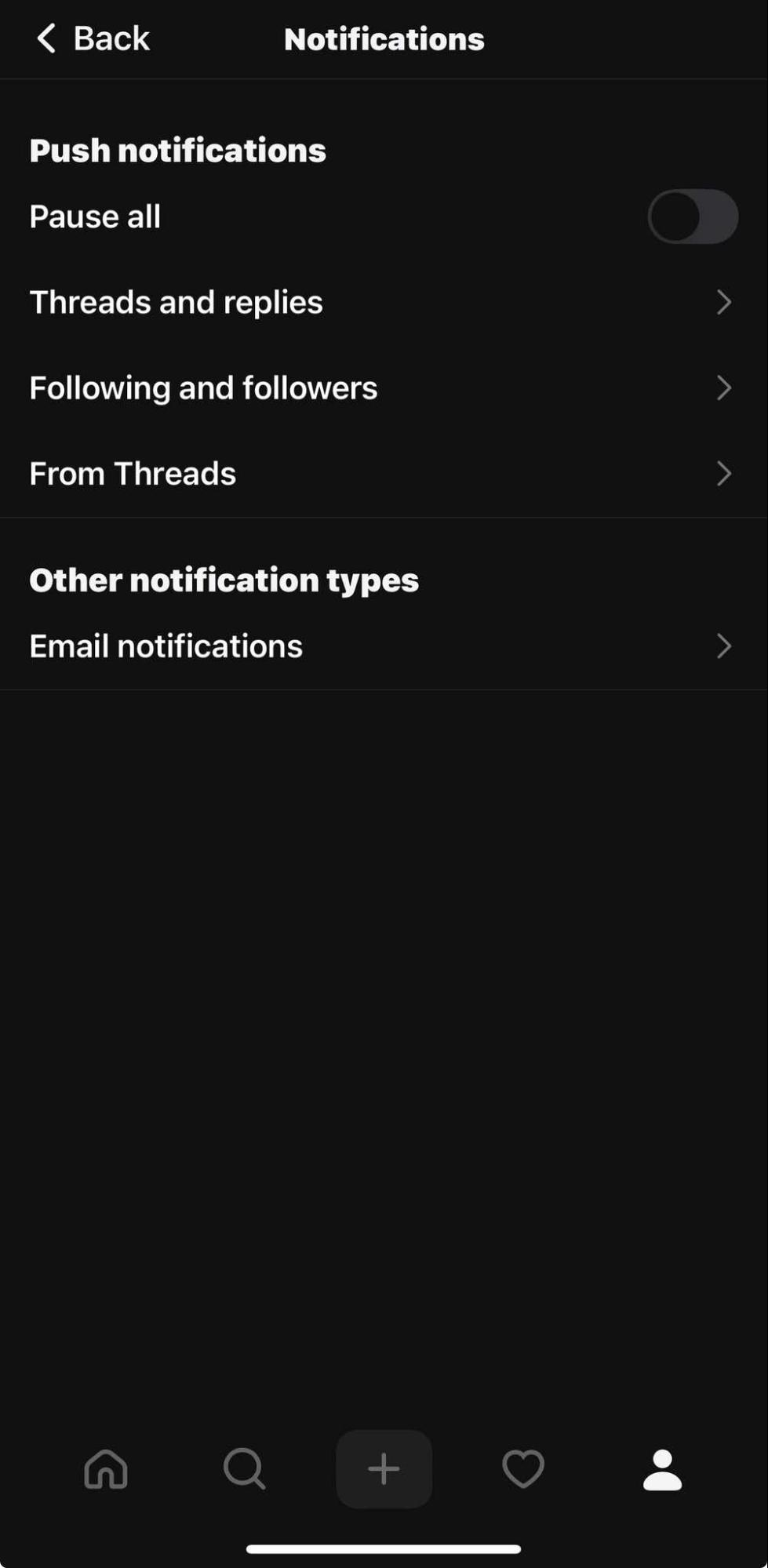 Turn On Notifications On Threads