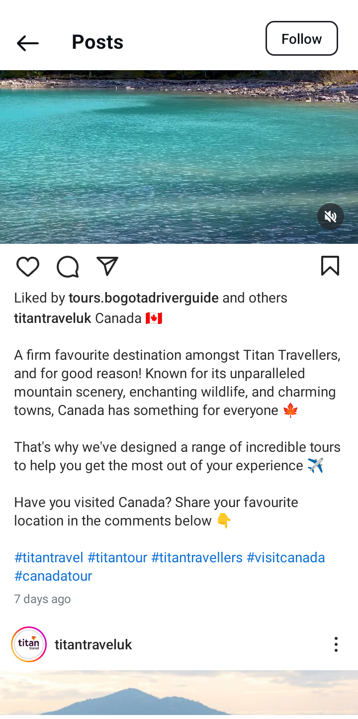 TitanTravelUK’s Post With Hashtags