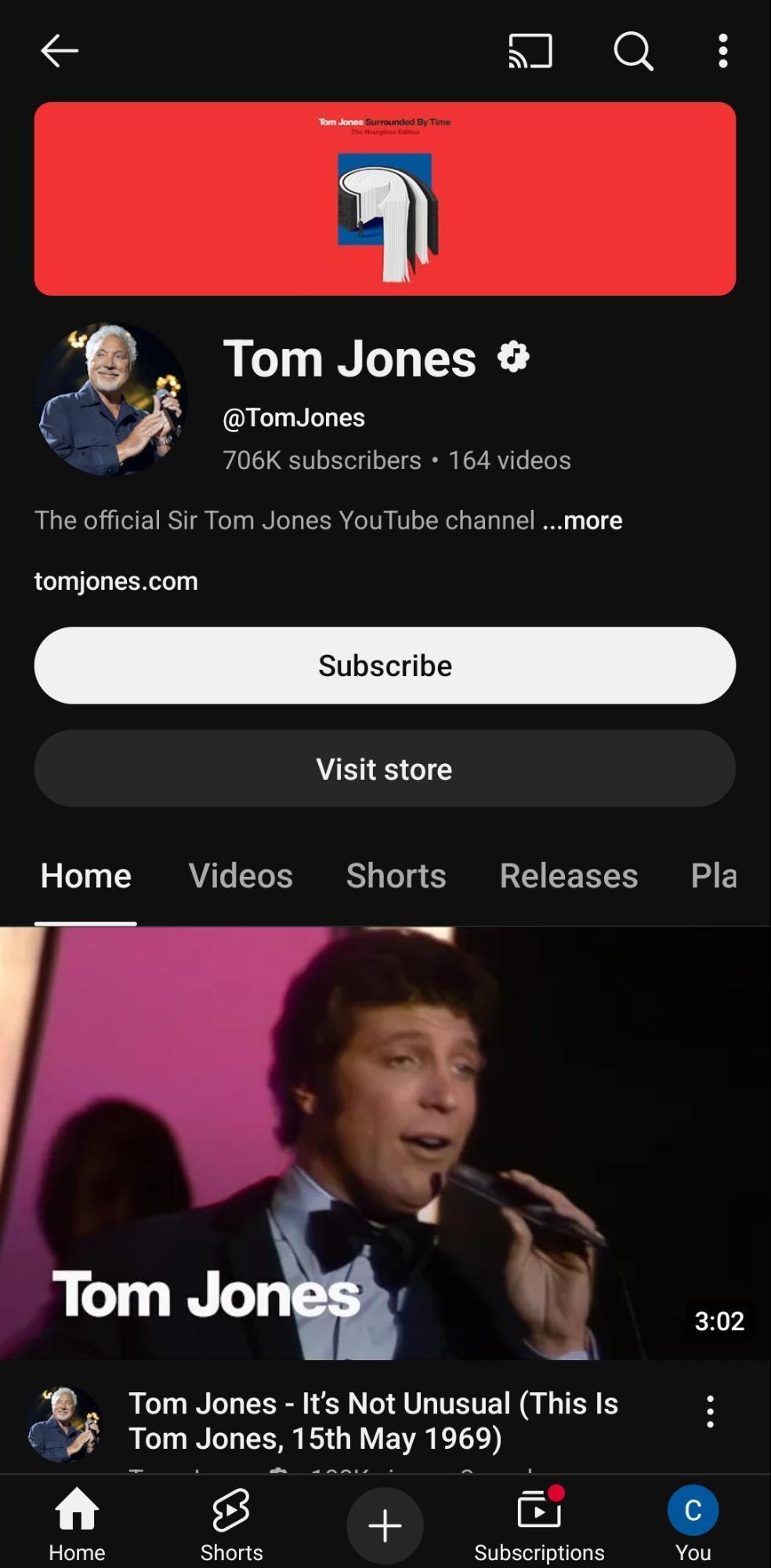 A Musician's YouTube Channel