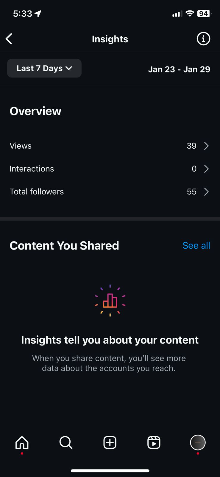 Instagram Insights