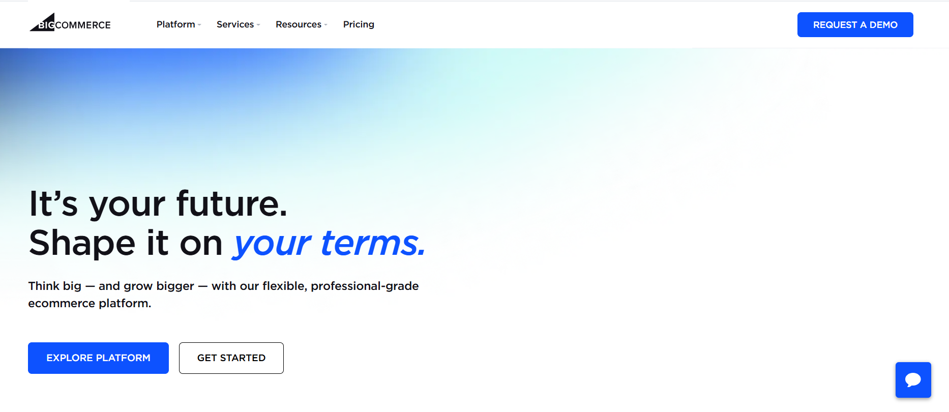 BigCommerce Landing Page