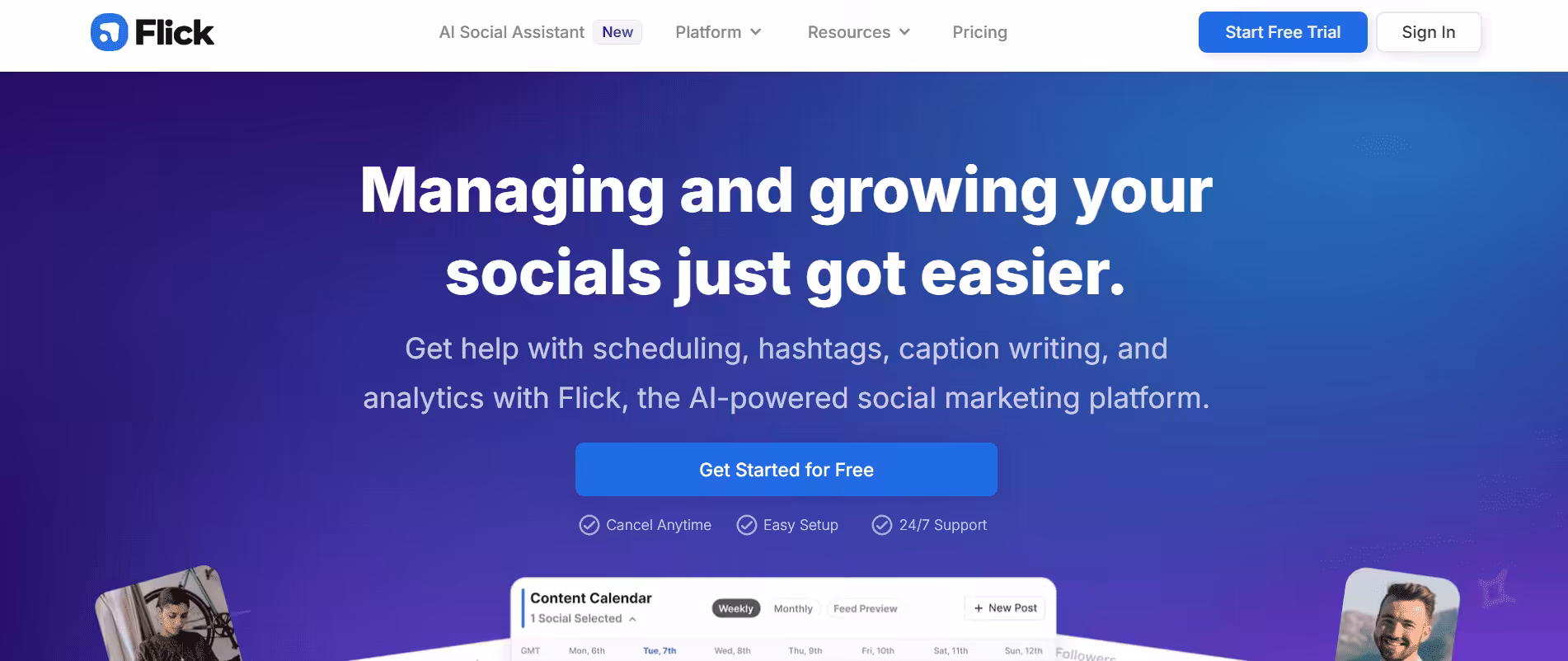 15 Best Instagram Growth Tools to Boost Your Presence in 2026 9 Flick Landing Page