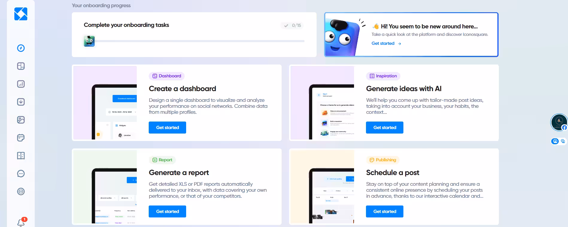 15 Best Instagram Growth Tools to Boost Your Presence in 2026 7 Iconosquare Dashboard