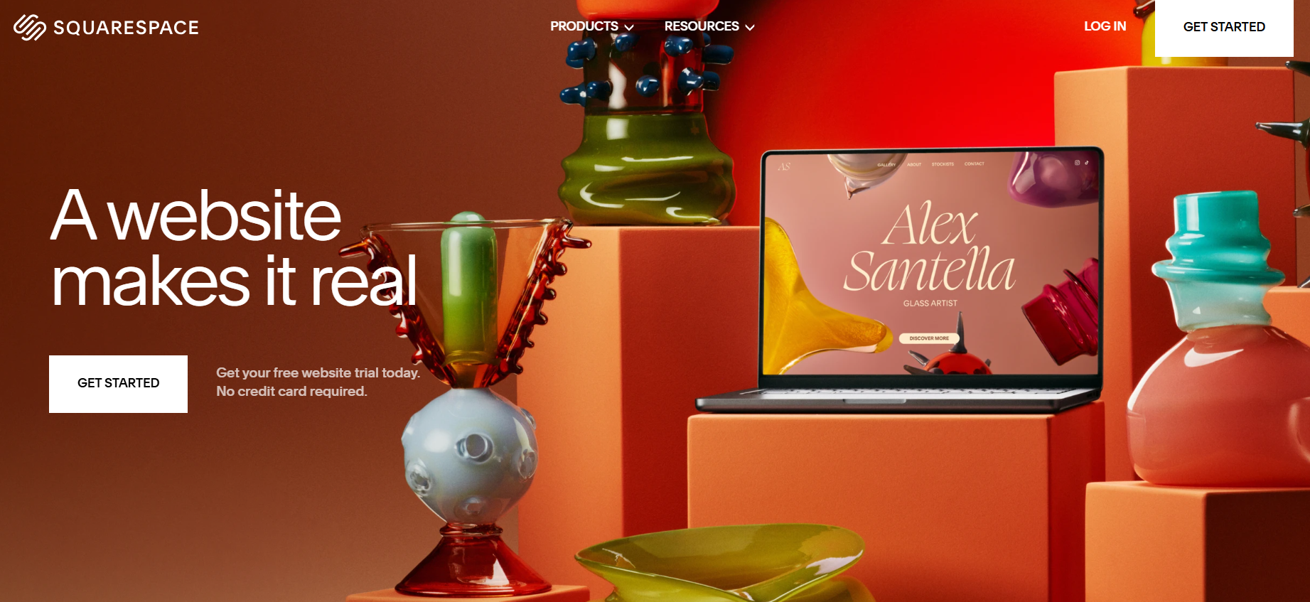 Squarespace Landing Page