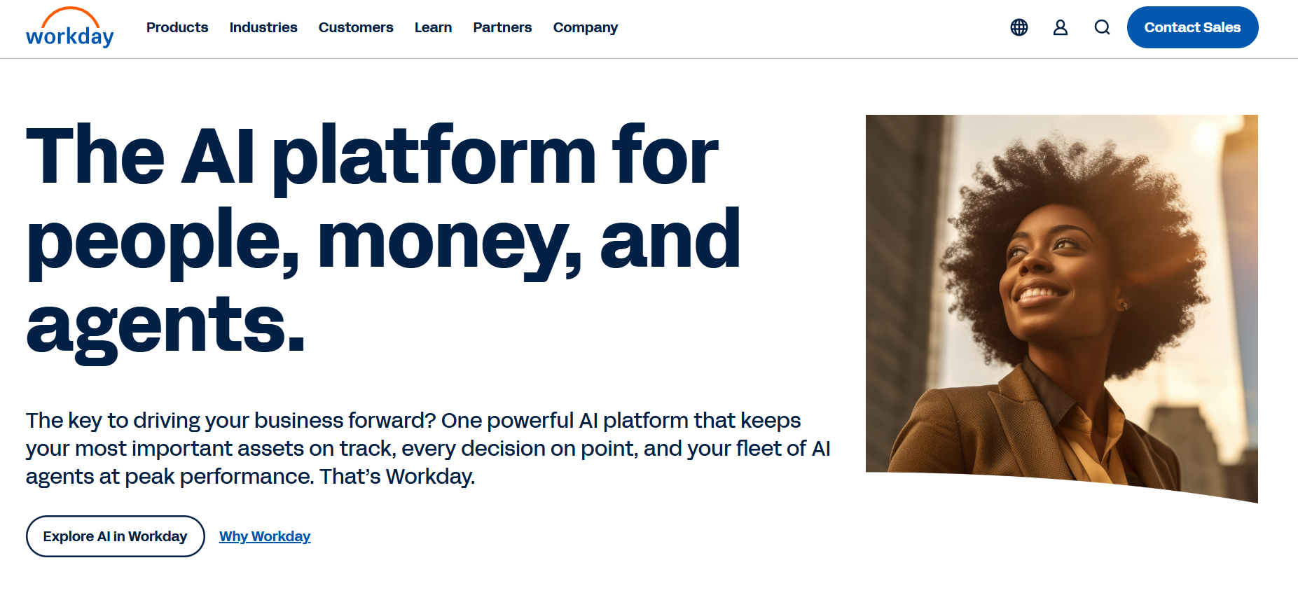 Workday Landing Page