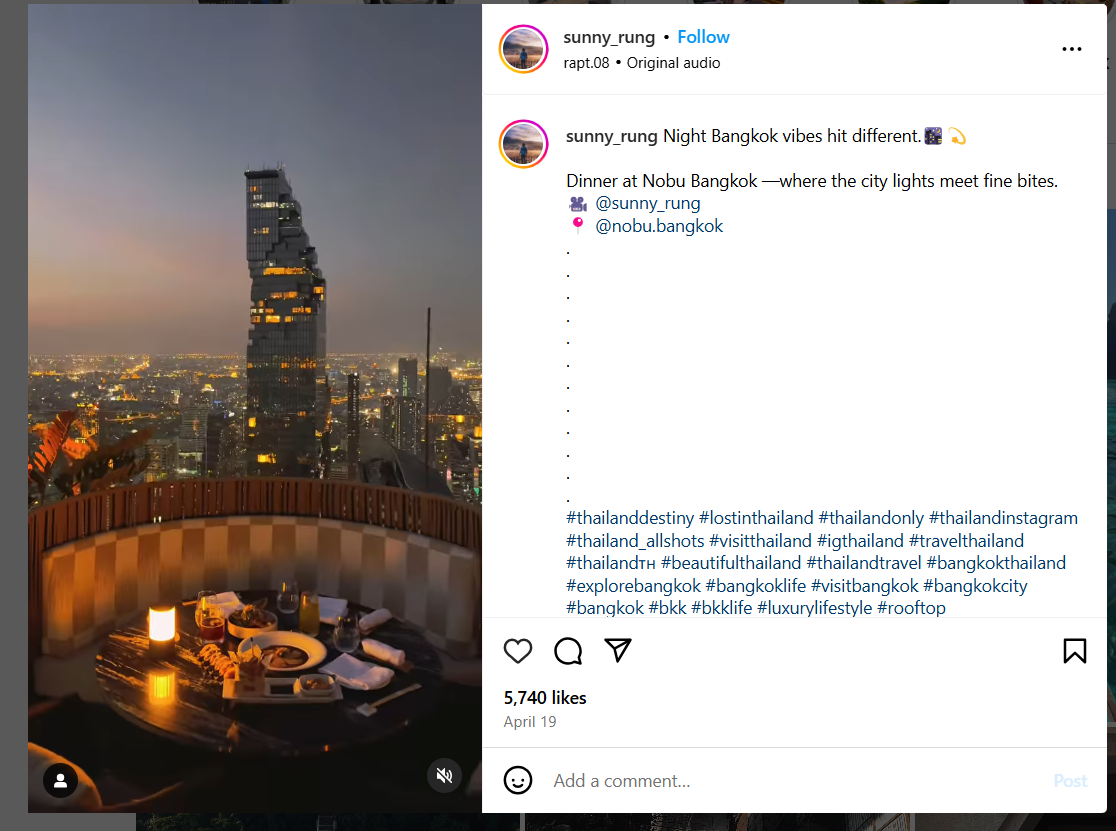Travel & Tourism Related Post on Instagram