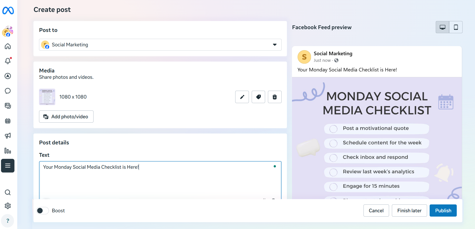 Write Your Post
