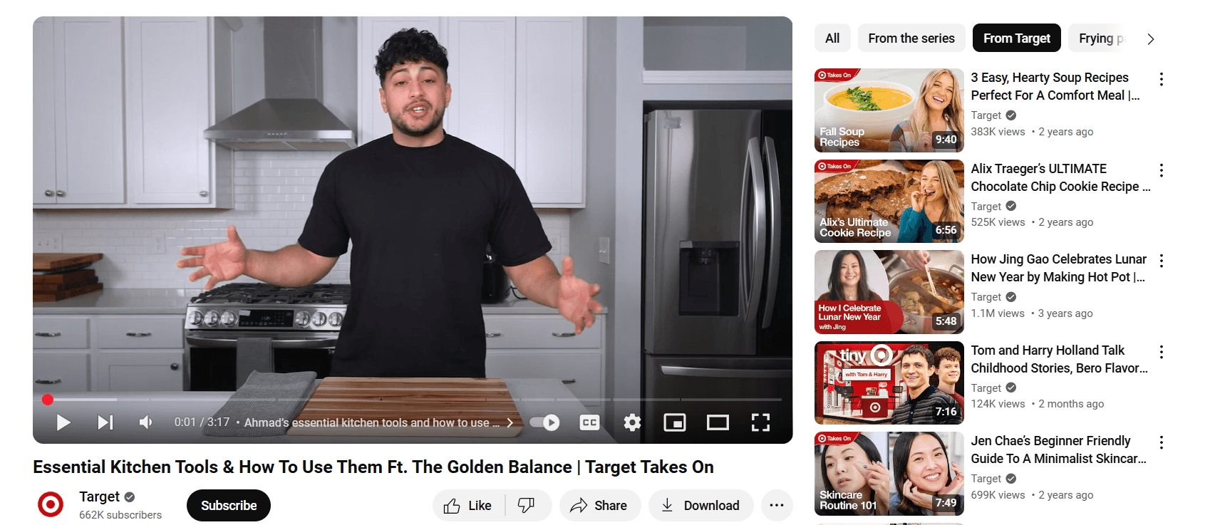 Retail Marketing Strategy: 11 Strategies to Boost Your Sales in 2026 5 YouTube screenshot of Target
