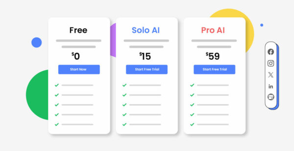 Missinglettr Pricing