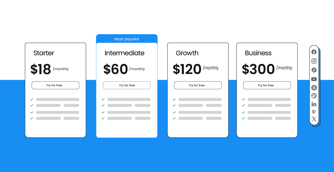 OneUp Pricing
