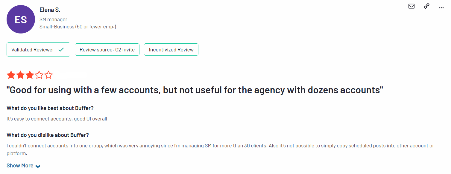 a review for buffer on g2