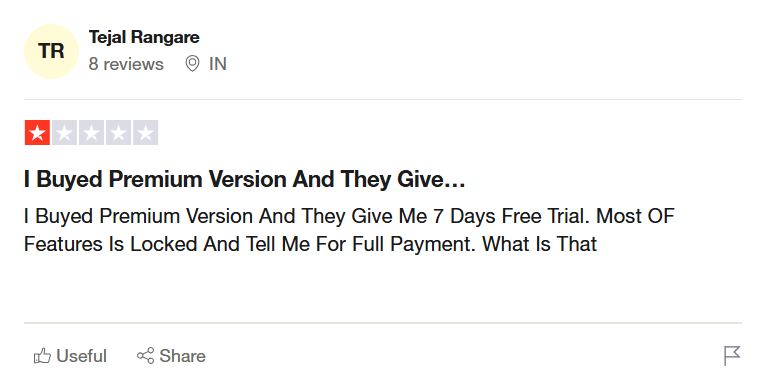 A Review for MeetEdgar on Trustpilot