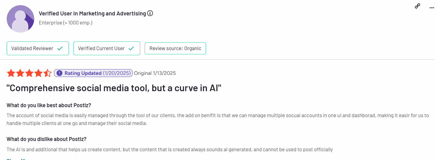 A Postiz User Reviewed Its AI Features