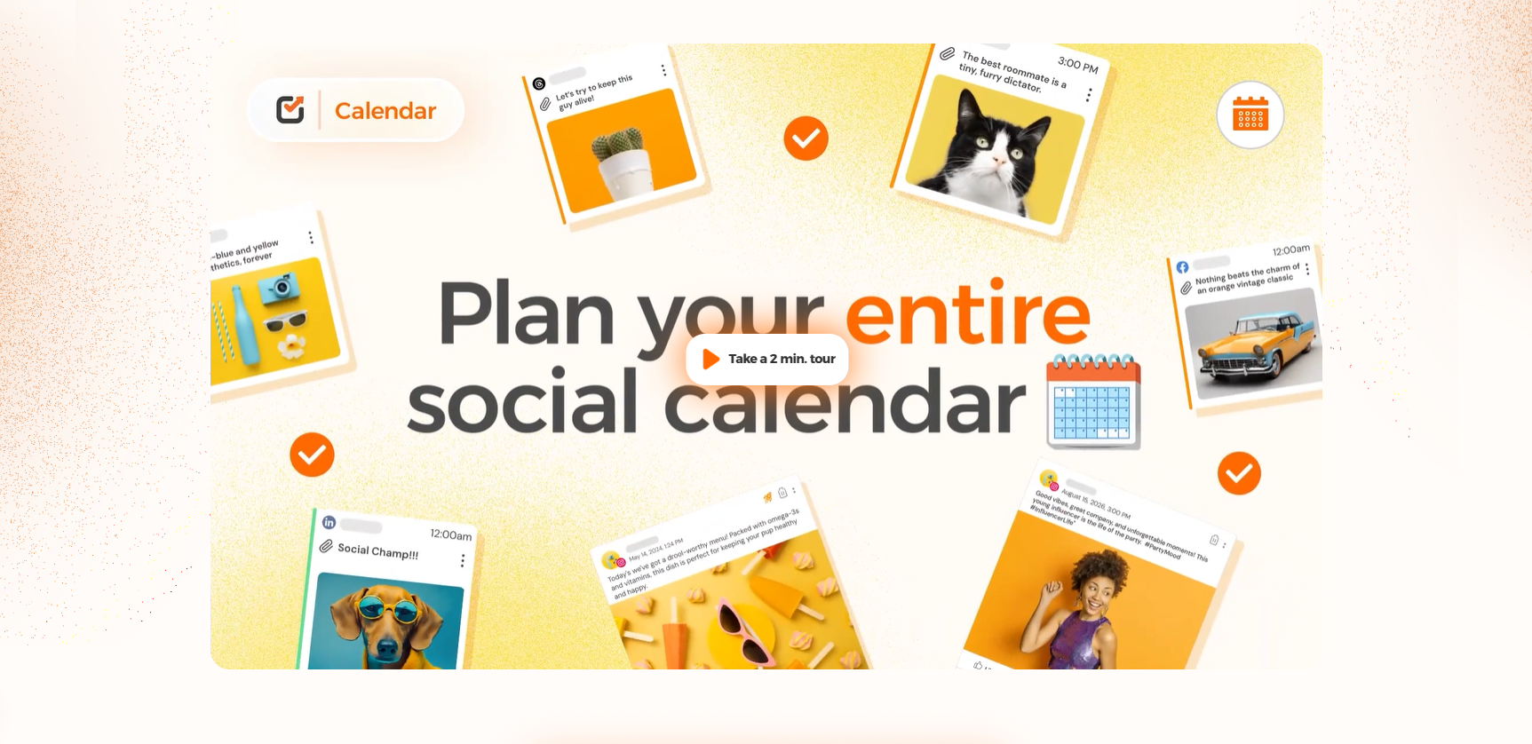 Social Champ’s Landing Page