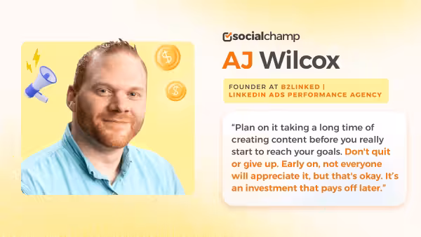 Interview: AJ Wilcox on B2Linked and LinkedIn Ads