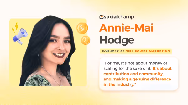 Interview: Annie-Mai Hodge, Founder of Girl Power Marketing