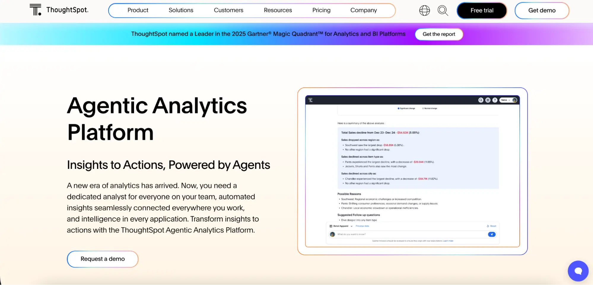 ThoughtSpot Website