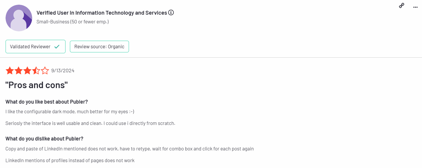 a publer review on g2