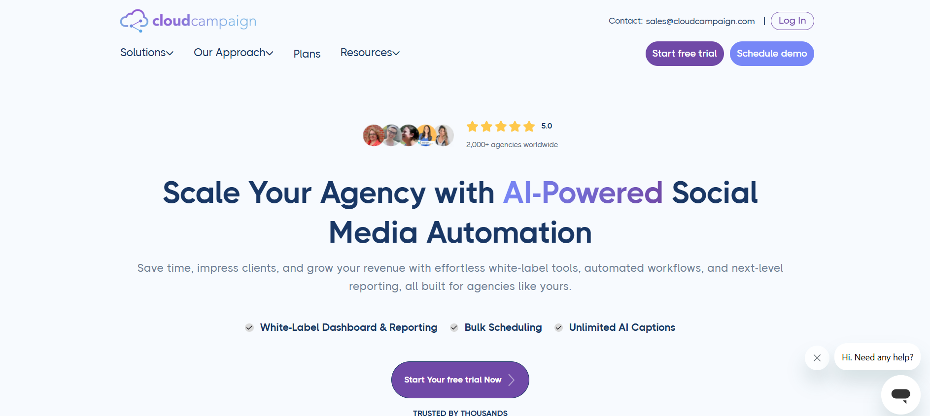 10 Best Nuvi Alternatives for Social Media Management in 2025 15 Cloud Campaign's Homepage