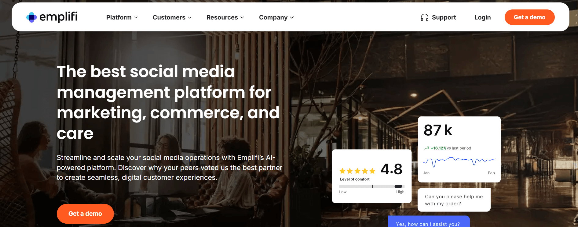 Emplifi's Webpage