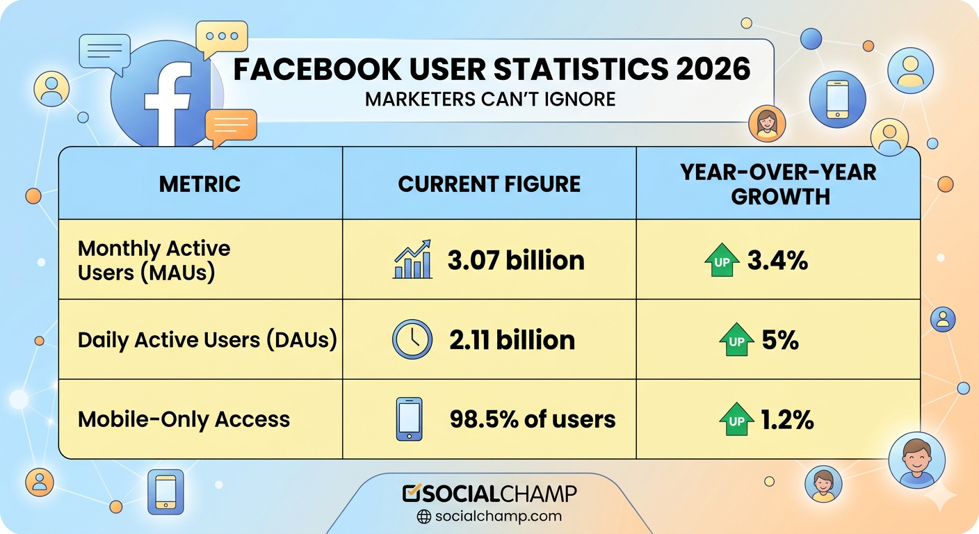 Facebook User Statistics
