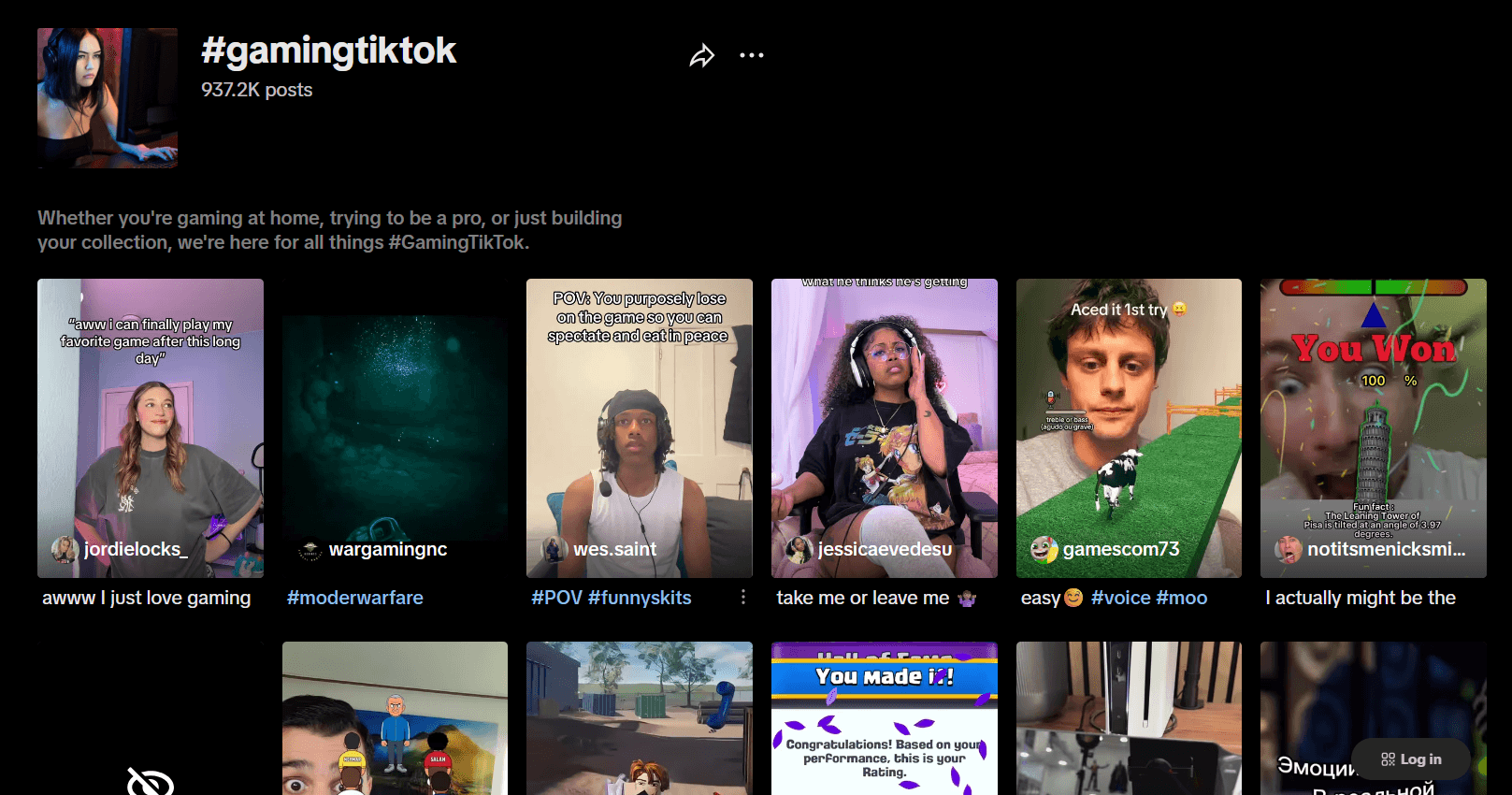 TikTok Hashtags: The Ultimate 2026 Guide to Boosting Visibility and Engagement 4 TikTok #GamingTikTok Page