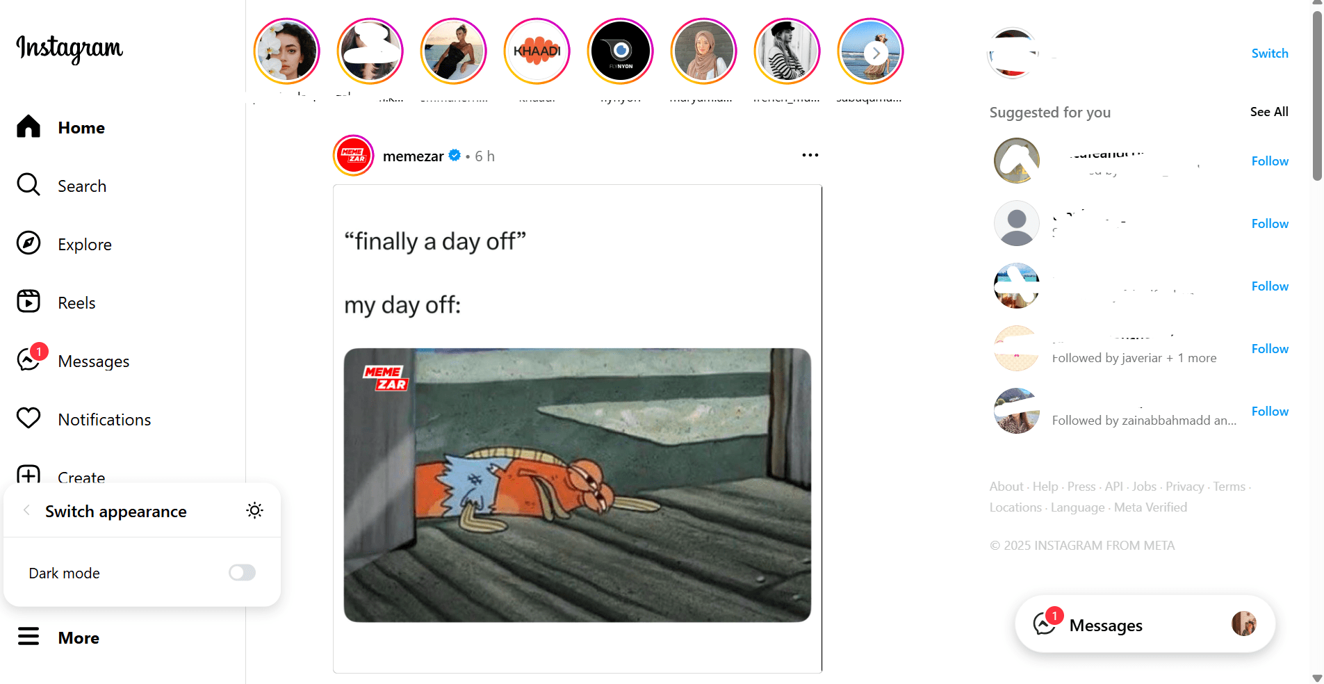 Instagram’s Home Feed