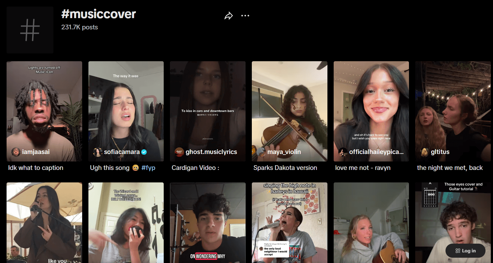 TikTok Hashtags: The Ultimate 2026 Guide to Boosting Visibility and Engagement 3 TikTok #MusicCover Page