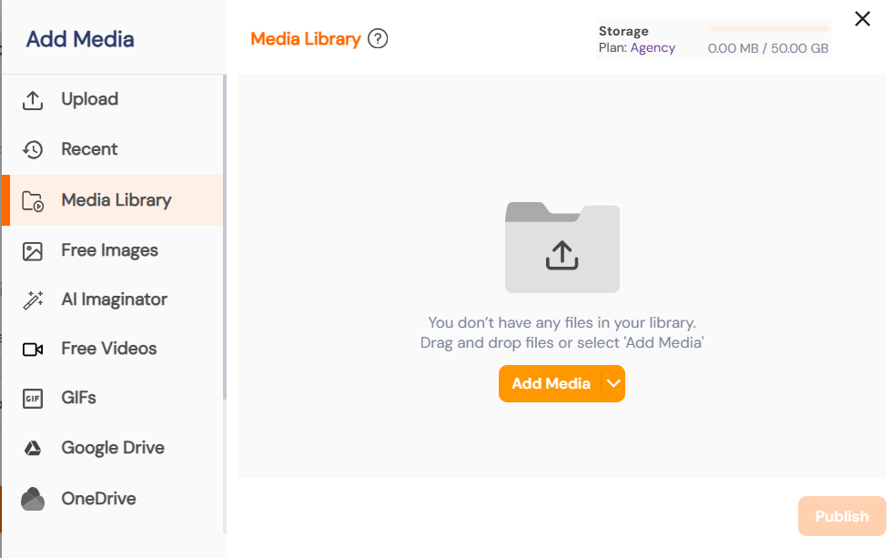Social Champ’s Media Library