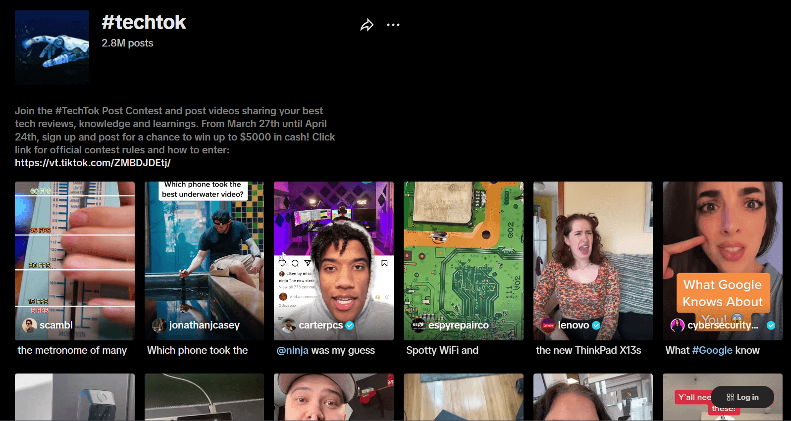 TikTok Hashtags: The Ultimate 2026 Guide to Boosting Visibility and Engagement 8 TikTok #TechTok Page