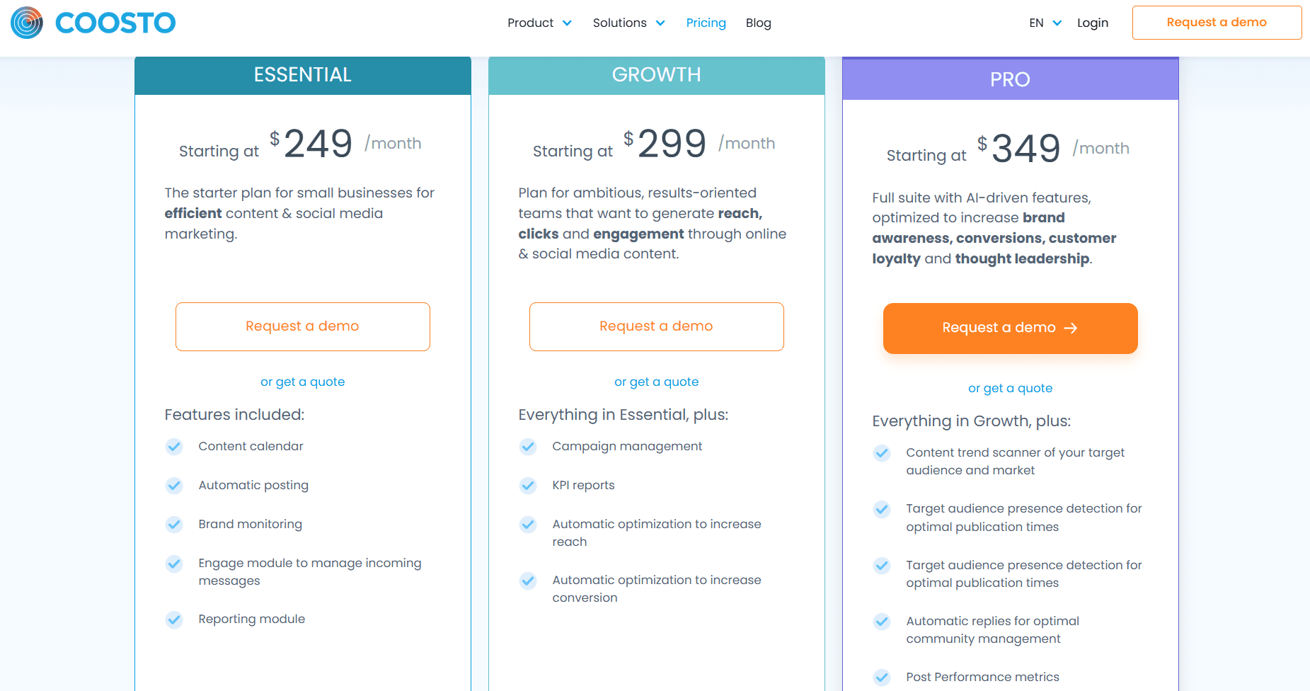 Everything You Need to Know About Coosto Pricing 7 Coosto’s Pricing Plans