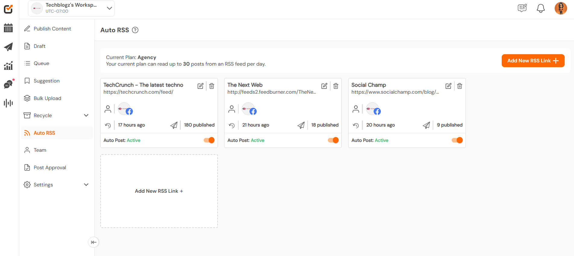 Everything You Need to Know About Coosto Pricing 11 Social Champ’s Auto RSS Feature