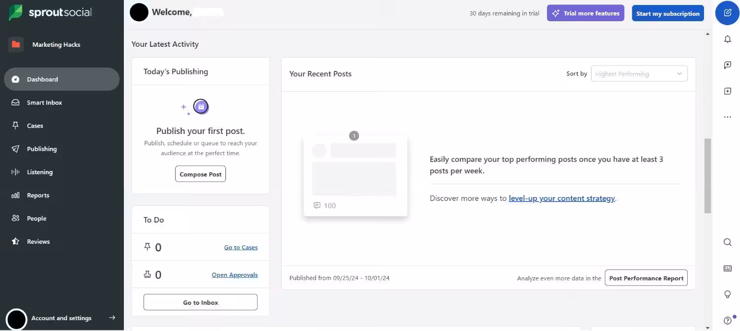 15 Best Customer Service Softwares for Social Media Management and Beyond in 2026 11 Sprout Social’s Dashboard