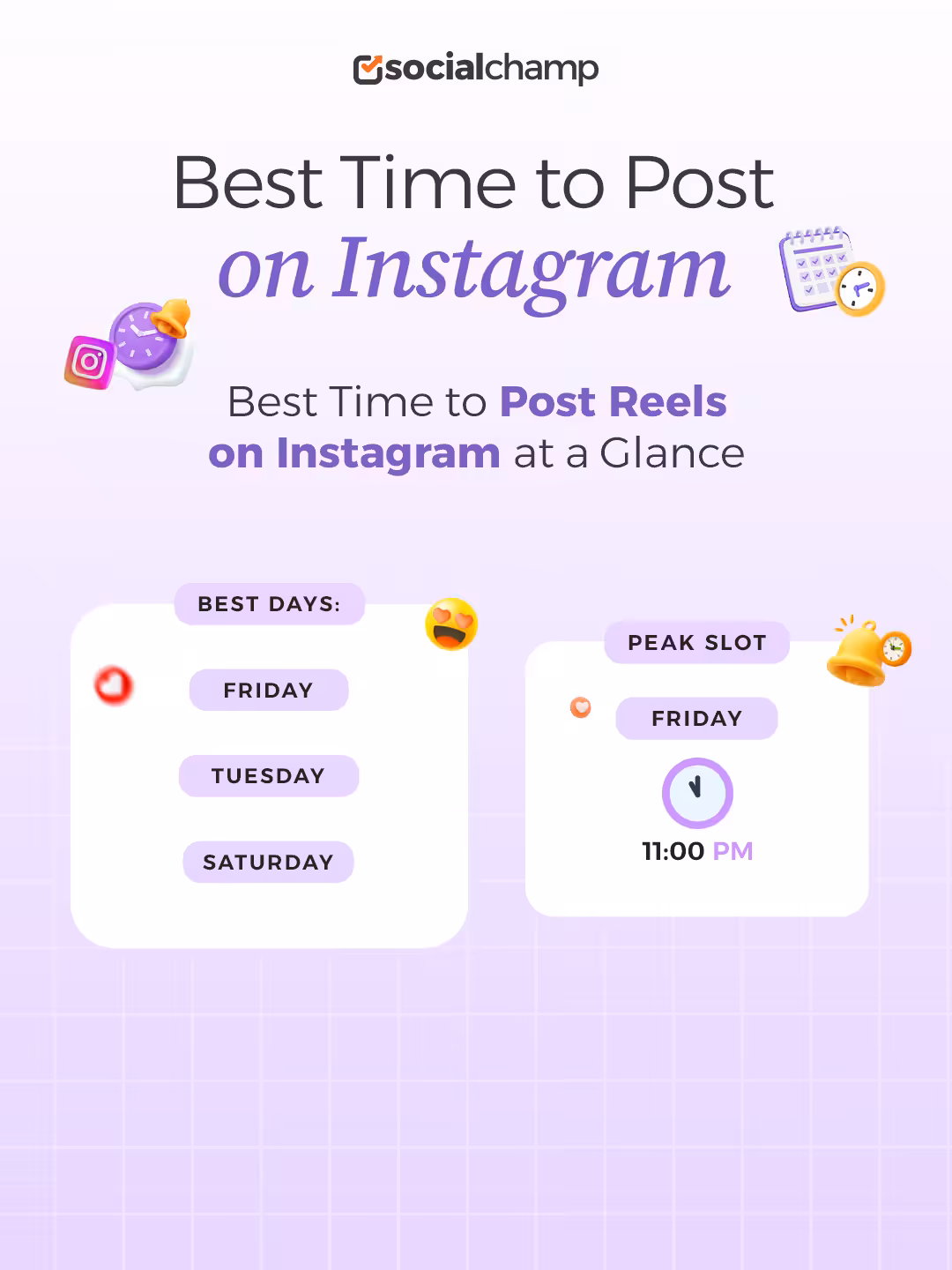 Best Time to Post on Instagram: Data from 5M Posts 1 Best Time to Post on Instagram Infographic