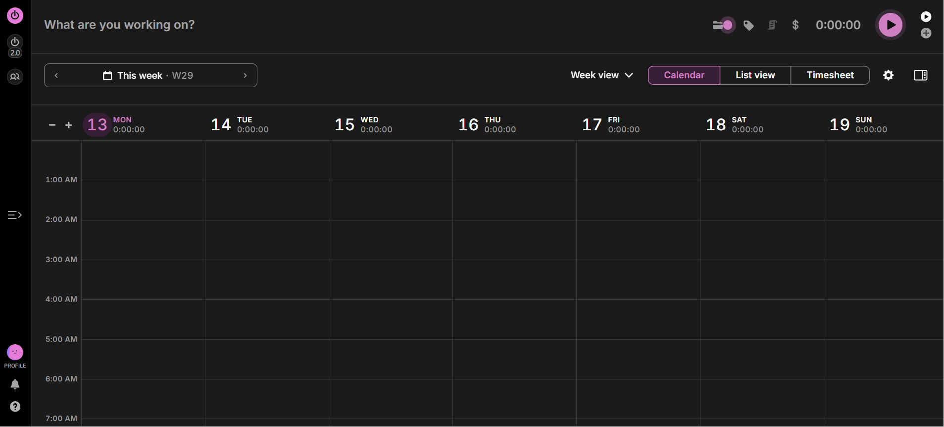 My 9 Productivity Tools That Somehow Escaped the Digital Graveyard 8 Toggl Track's Dashboard