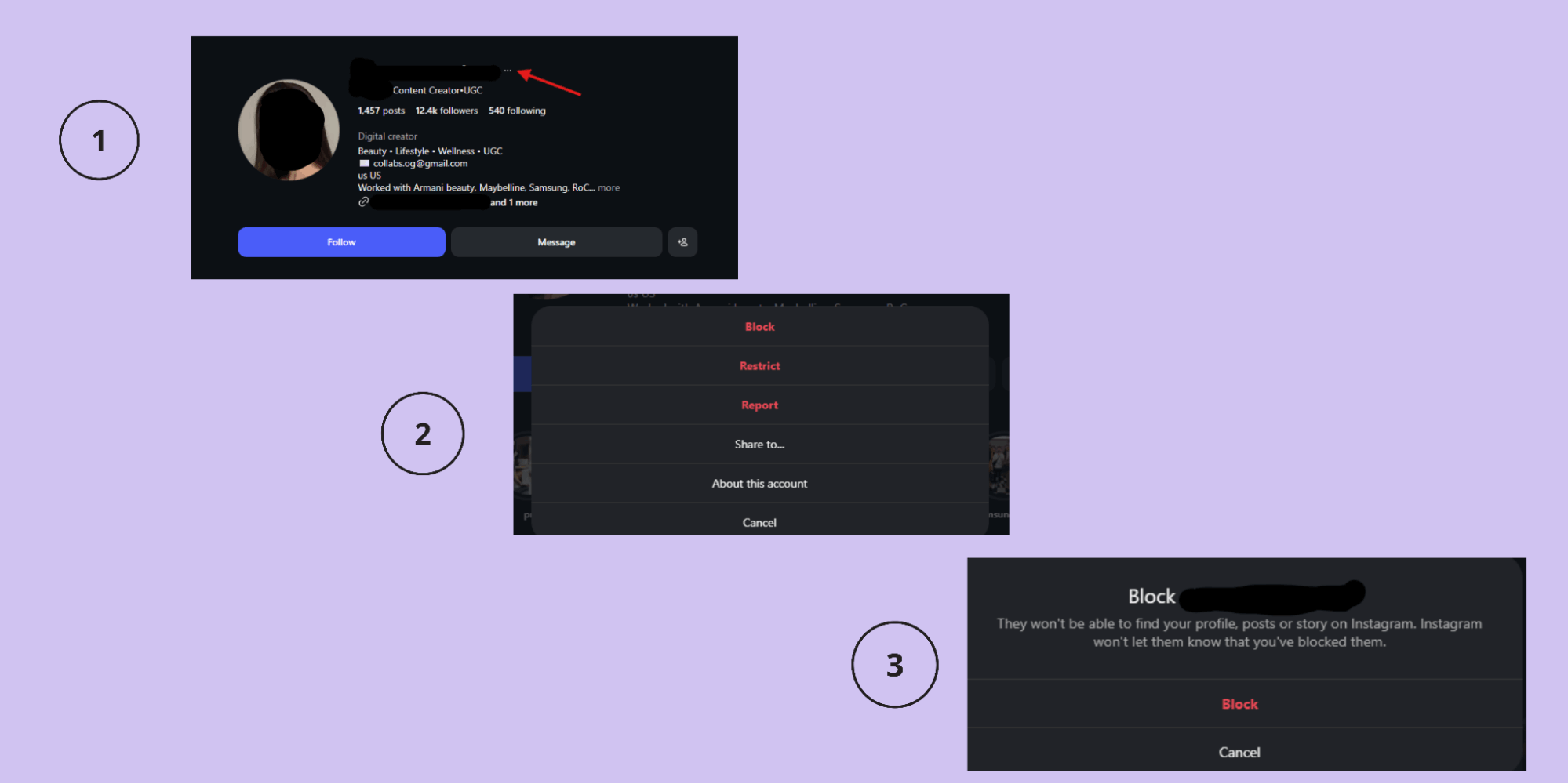 How to Block Someone via Desktop