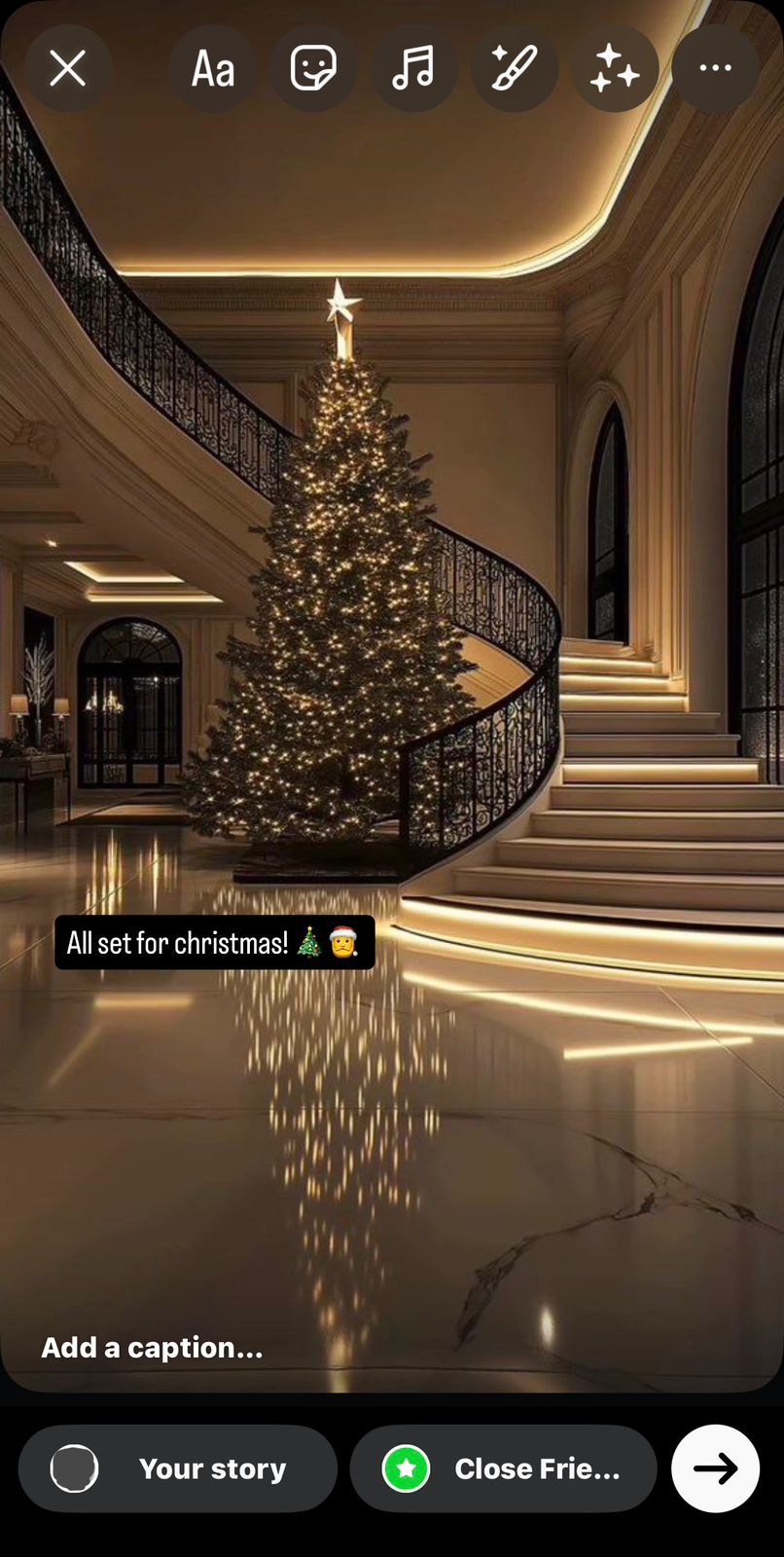 Tap on the Cross on the Top Left