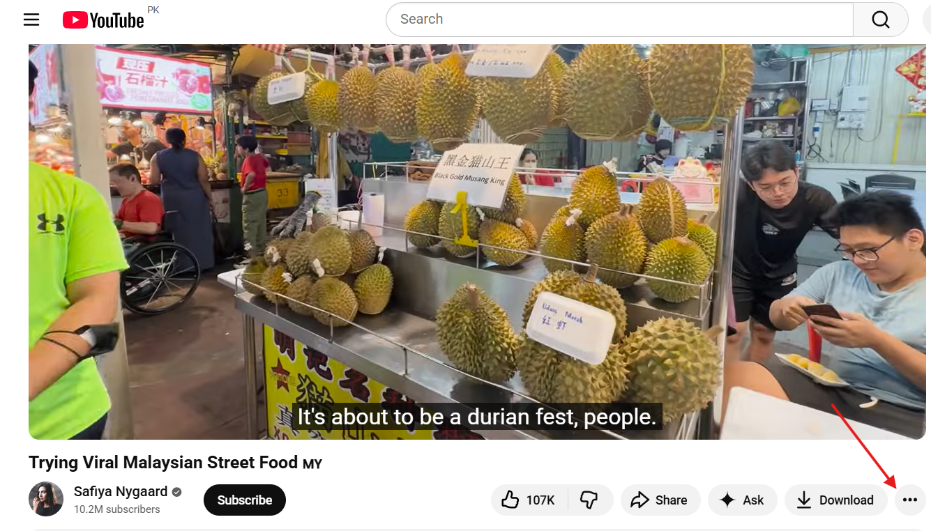 How to Make a Playlist on YouTube in 2026: Step-by-Step Guide 6 Click on the Three Dots Beside Download Button