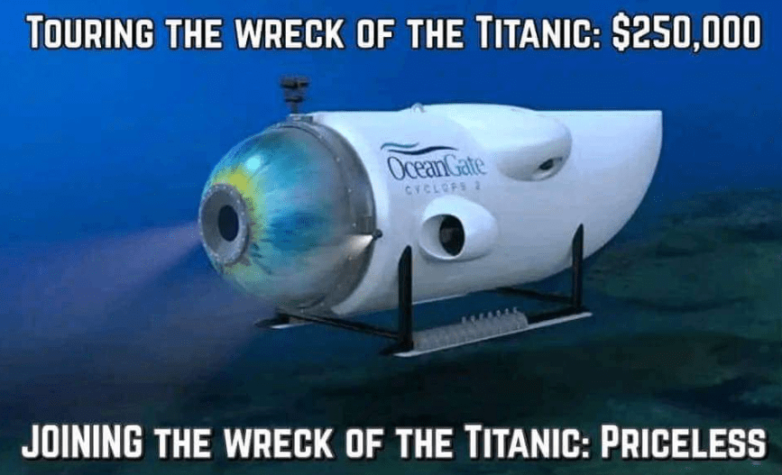 OceanGate Submersible Meme
