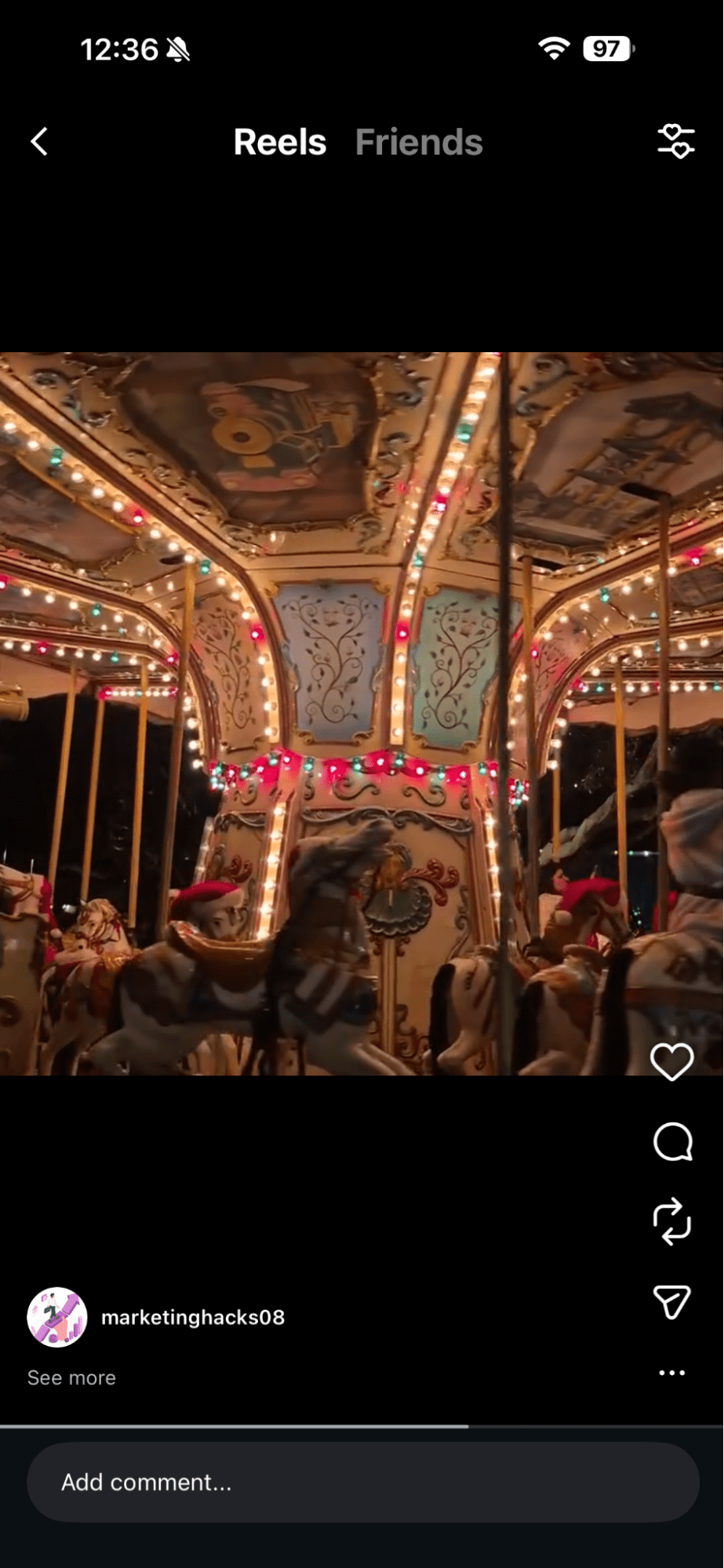 Open the Reel You Want to Share