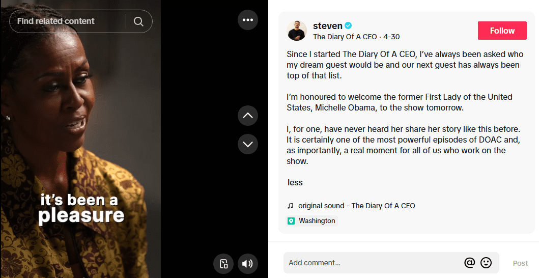 Podcast Teaser on TikTok