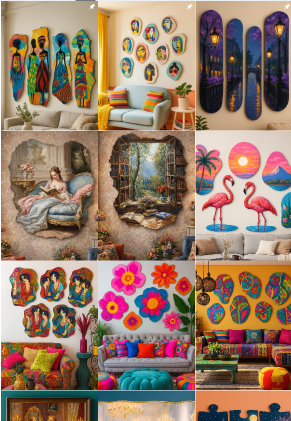 Instagram Grid of Potters.Gallery on Instagram