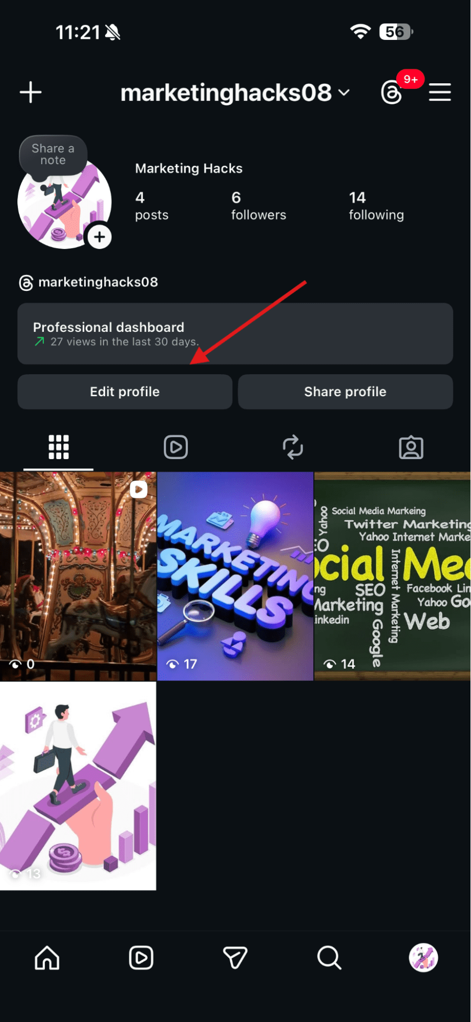How to Change Your Name on Instagram in 2026: Complete Guide 7 Tap “Edit Profile”