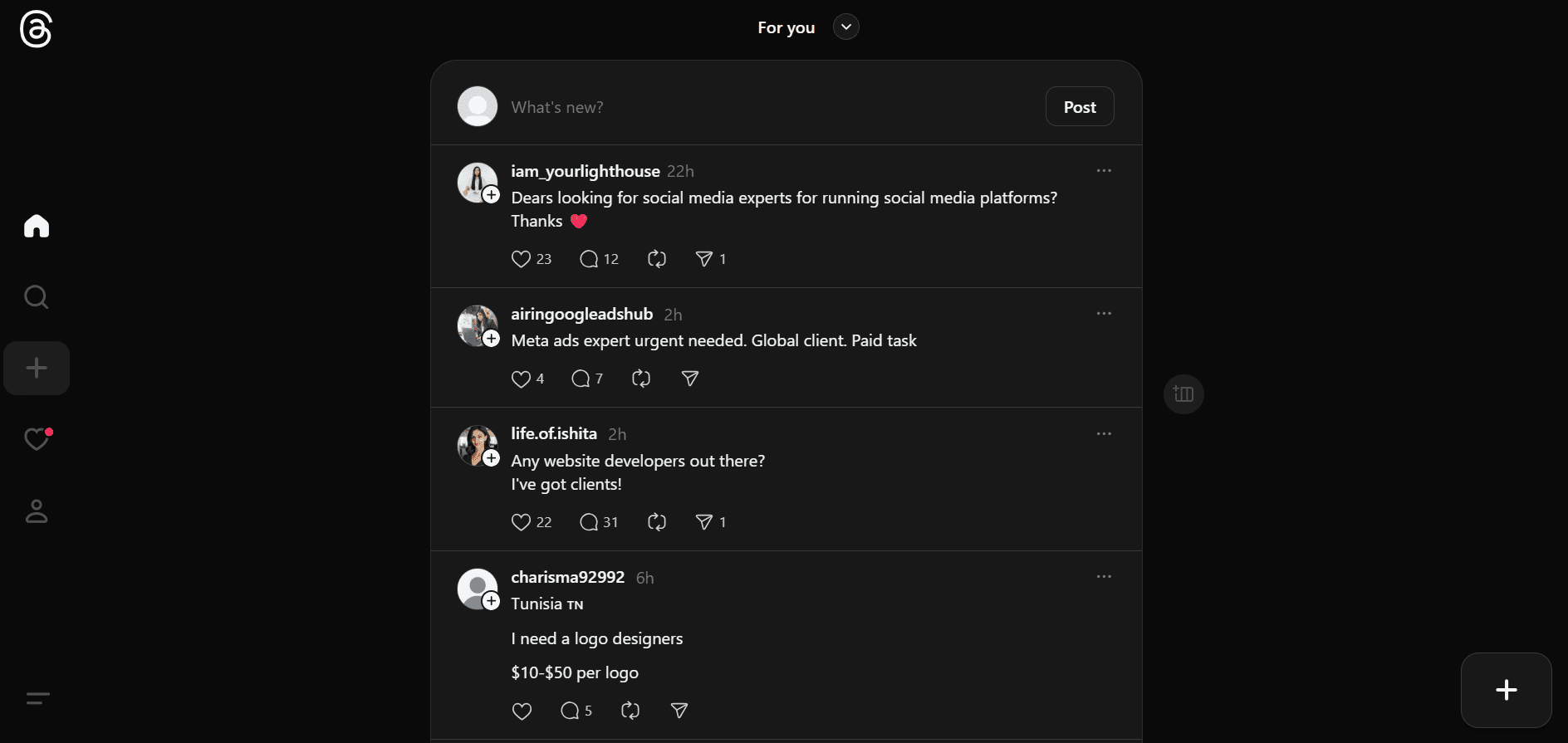 How Is Threads Different From Instagram? Key Differences Explained 6 Threads App Home Feed