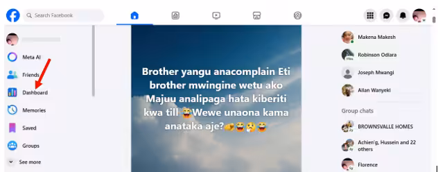 Professional Dashboard Feature