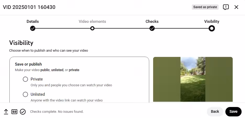 How to Use YouTube Studio to Manage & Grow Your Channel 23 Select Visibility Setting